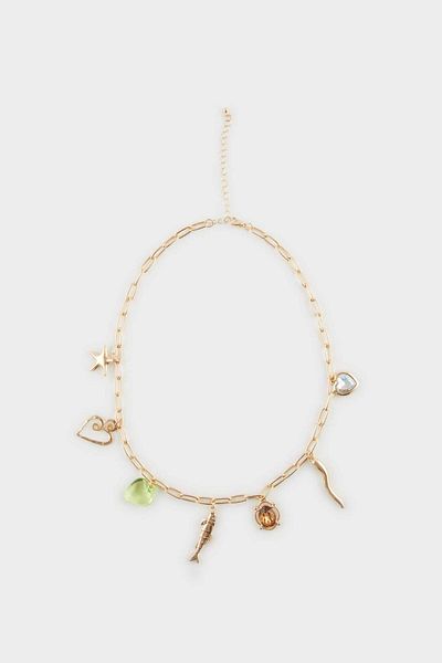 DeFacto Women's Gold Necklace F1055Axns
