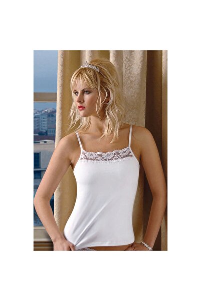 Narnuga MİRAXX ANIT Lycra DANTELLİ IP ASKILI ATLET 2120