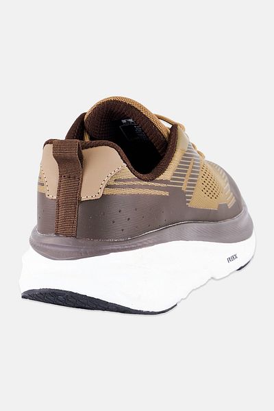 RBX Men Lace Up Training Shoes, Dark Brown
