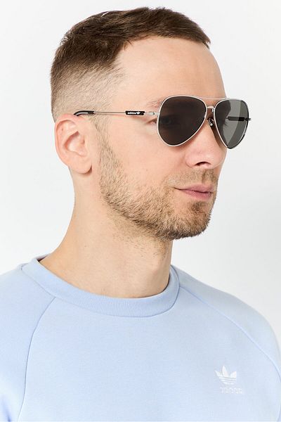 adidas Men OR008516D59 Aviator Sunglasses, Black