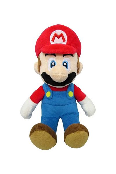 rexa Mario Plush Toy 26cm x 19cm