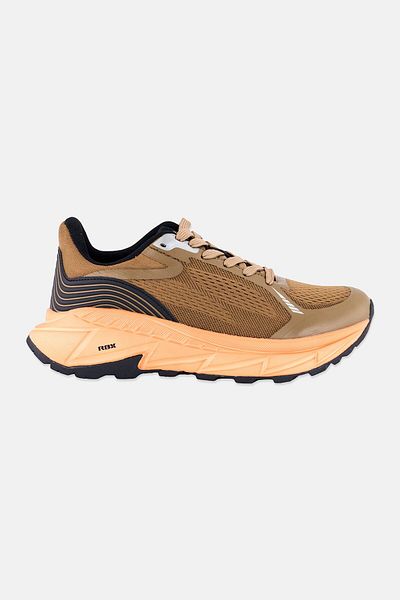 RBX Men Lace Up Brand Logo Training Shoes, Brown