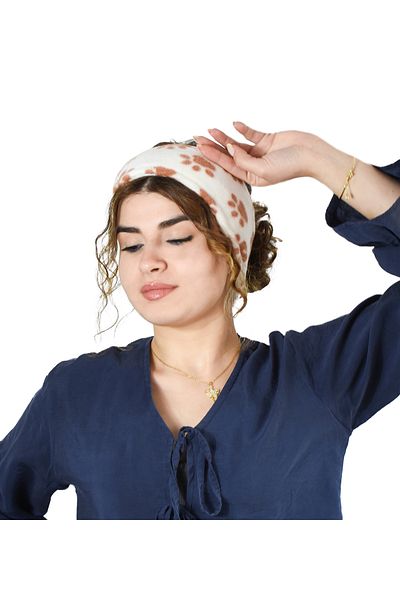 Özgüner Oyuncak Γυναικεία κορδέλα μαλλιών Soft Fleece |   Σε κρύο και στις στιγμές περιποίησης σας