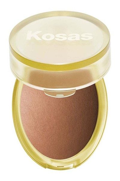 KOSAS The Sun Show Glowy Warmth Talc-Free Baked Bronzer, Escape - Medium Bronze