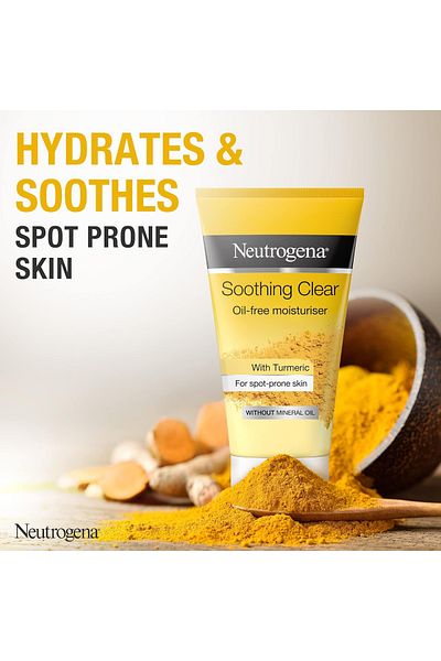 Neutrogena Soothing Clear Turmeric Oil Moisturizer 75 ml