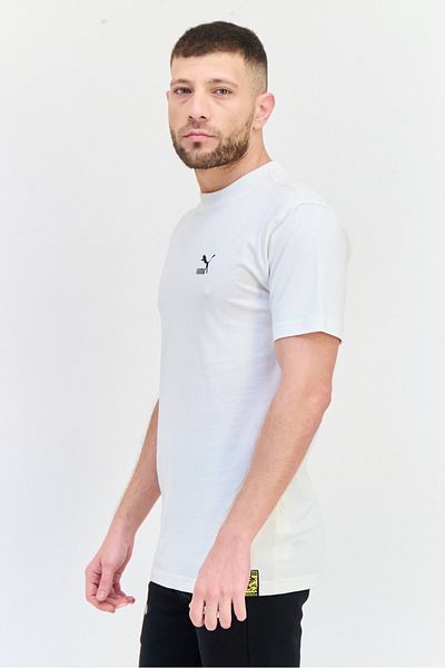 Puma Men Sportswear Fit Short Sleeve Outdoor T Shirt, White