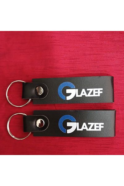 Glazef (2 Pieces) Car, Home, Workplace Keychain