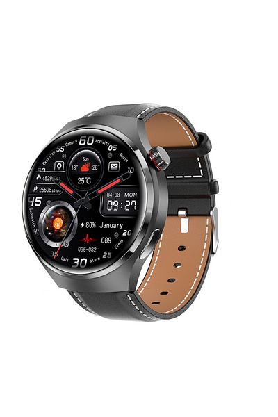 zyteq ZYTEQ®️ Smartwatch, BT call, sports, waterproof, notifications, monitoring, black