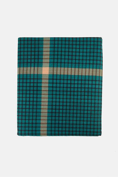 Nautica 3 Pieces Double Checkered Bedsheet Set, Multicolor