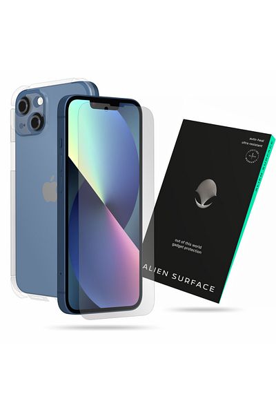 Alien Surface Renewable screen and back film for Apple iPhone 13