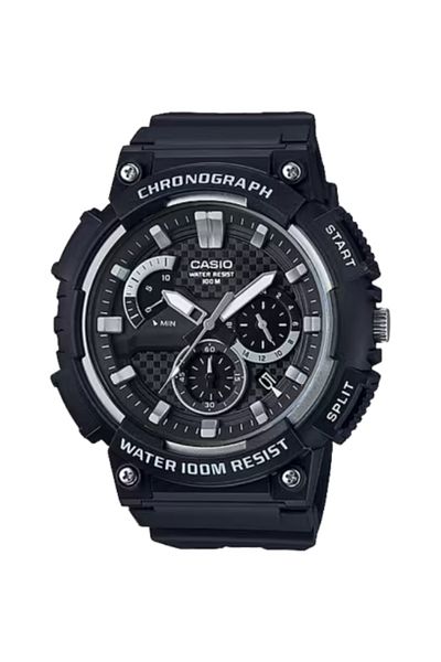 Casio CASIO Men's Analog Black Dial Watch - MCW-200H-1A