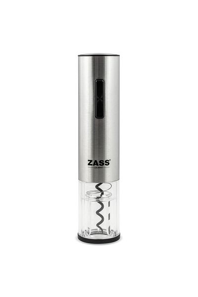 Zass Set deschizător de vinuri electric Gourmet Zews 03, argintiu