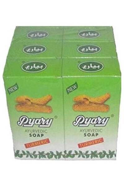 Pyary Ayurvedic Soap 6 Pcs Green