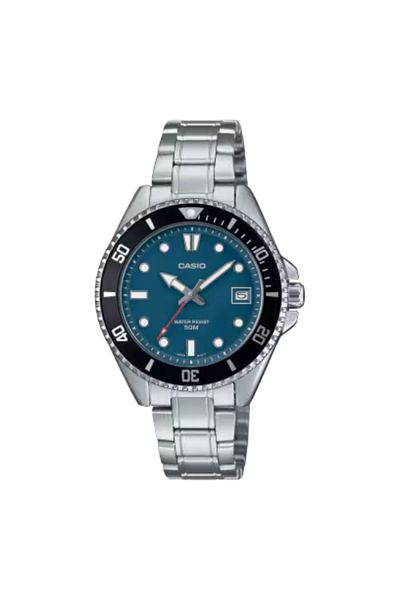 Casio CASIO Men's Analog Blue Dial Watch - MDV-10D-2A1VDF