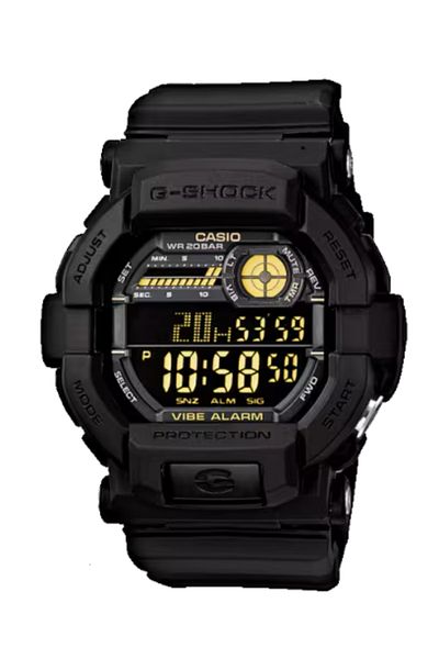 G-SHOCK Men's Digital Black Dial Watch - GD-350-1B