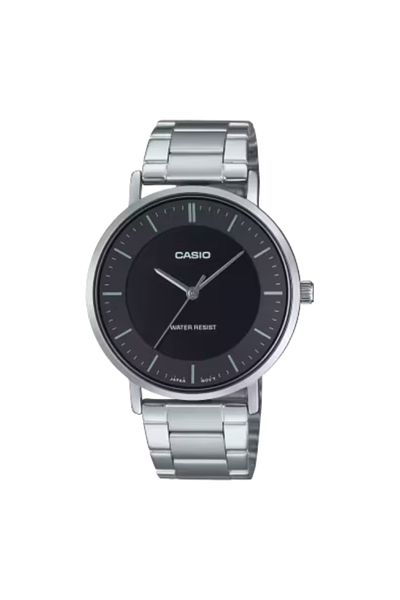 Casio CASIO Men's Analog Black Dial Watch - MTP-VT04D-1EDF