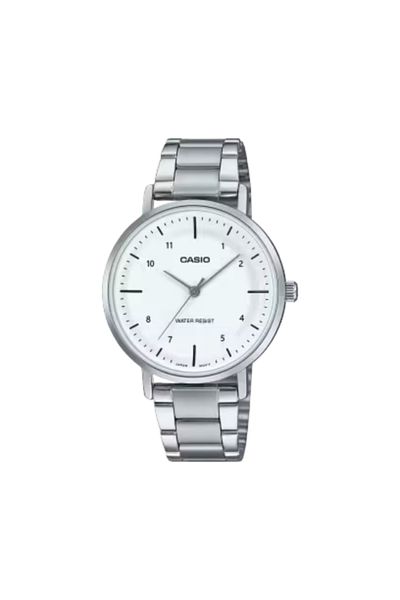 Casio CASIO Women's Analog White Dial Watch - LTP-VT03D-7BDF