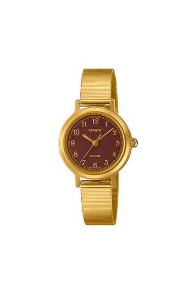 Casio CASIO Women's Analog Brown Dial Watch - LTP-B170G-5BVDF