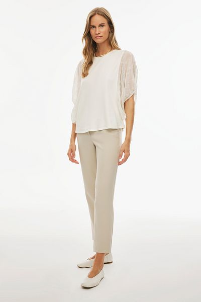 Perspective İllas Ecru Color Women's Knitwear Blouse