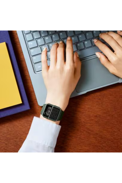 Casio CASIO Unisex Digital Black Dial Watch - CA-53WF-3BDF