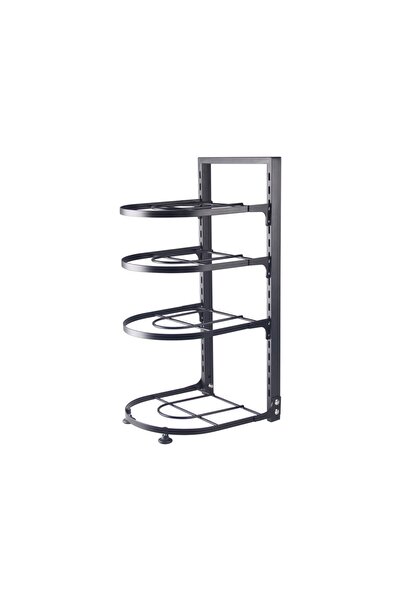 Calivita Οργανωτής ταψιών Livit, 4 επίπεδα, μεταλλικός, μαύρος, 27 X 22,5 X 5...