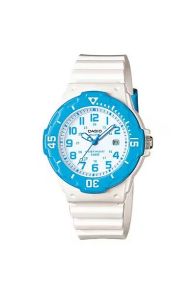 Casio CASIO Women's Analog White Dial Watch - LRW-200H-2B