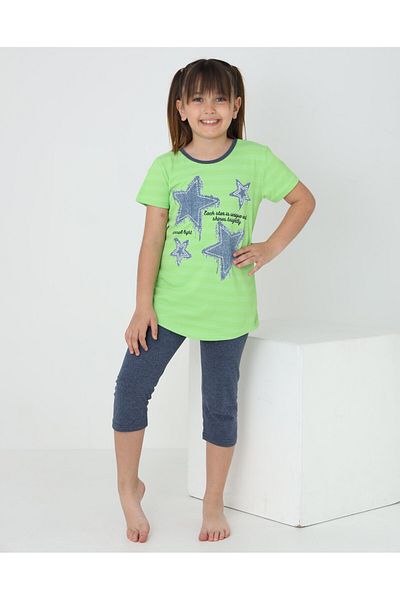 ERTA GOLD Girl's Summer Capri Suit