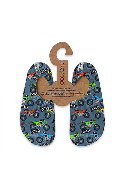 SLIPSTOP Ss16110122 Sea Gray Children's Sea Shoes