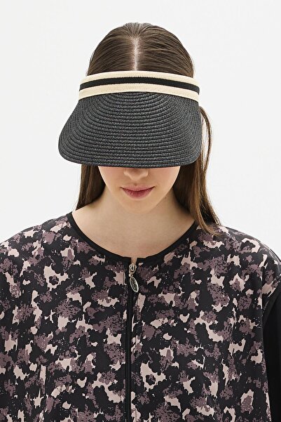 C&City Vizor Beach Hat Y25730-36 Black