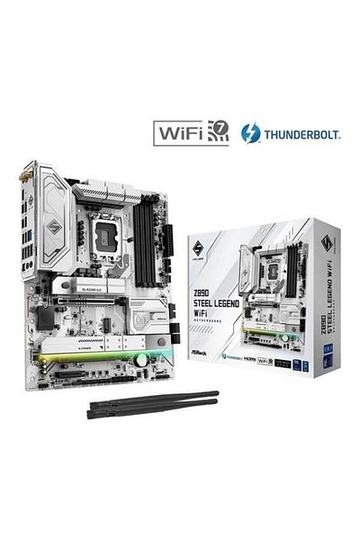 Hızlı Stok Asrock Z890 Steel Legend Wifi7 Ddr5 Hdmi-Dp Typec Pcie 5.0 1851P Atx