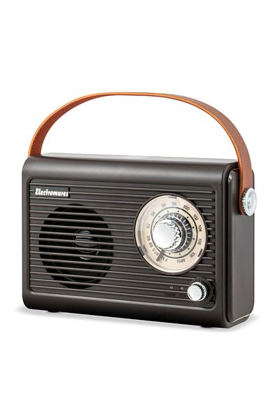 Electromures Retro radio with Bluetooth speaker Electromures EM 1005, 5V, 1500 mAh, Autonomy 6 h, Brown
