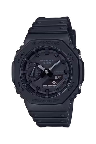 G-SHOCK G-SHOCK Men's Analog-Digital Black Dial Watch - GA-2100-1A1DR