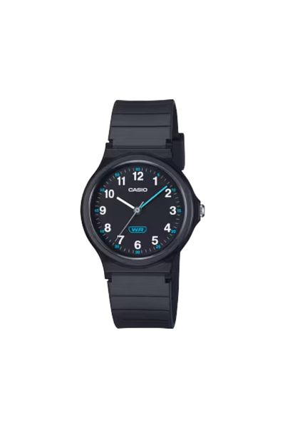 Casio CASIO Unisex Analog Black Dial Watch - LQ-24B-1BDF