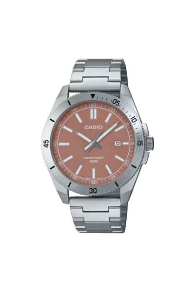Casio CASIO Men's Analog Brown Dial Watch - MTP-B155D-5EVDF