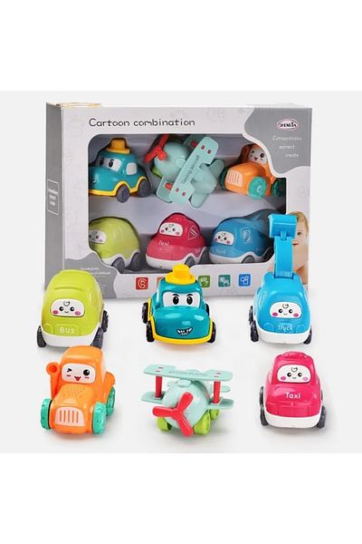 rexa Car Set – Colorful Vehicle Collection for Kids