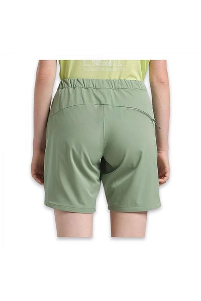 Jack Wolfskin 1509141 Pantaloni scurți pentru femei Hiking Alpine W verde deschis