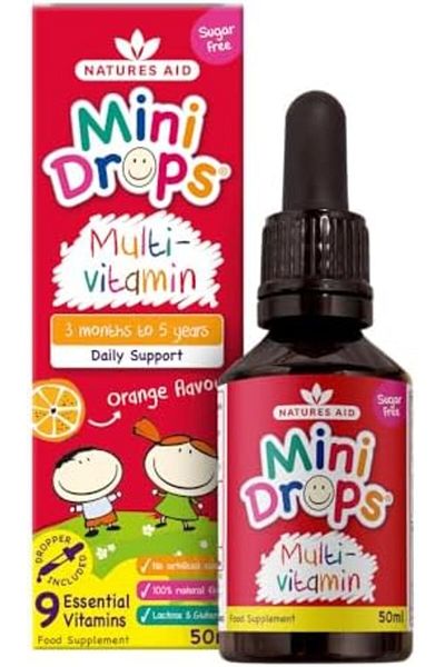 Natures Aid Multi-Vitamin Drops, 50 ml