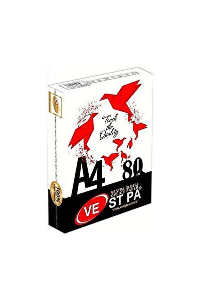 Vestpa White A4 Copy Paper 80 Gr