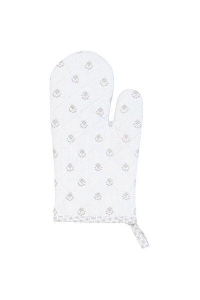 Clayre & Eef Mănușă de bucătărie rezistentă la căldură din bumbac Retro 16 cm x 30 cm