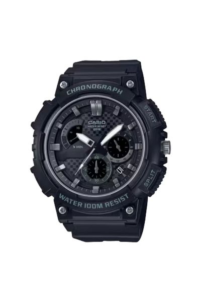 Casio CASIO Men's Analog Black Dial Watch - MCW-200H-1A2VDF