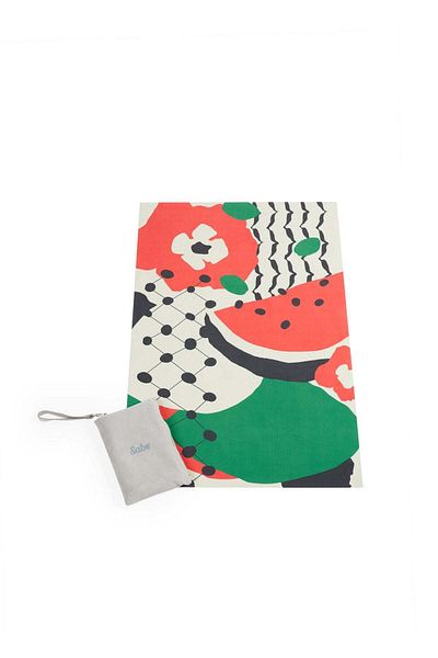 Sabr Palestine Edition: 'Min Houna' Compact Prayer Mat