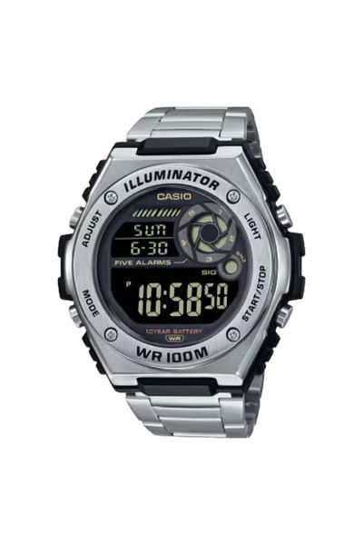 Casio CASIO Men's Digital Black Dial Watch - MWD-100HD-1BVDF