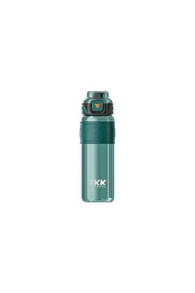 TKK Vagonli̇fe T1020 Tkk Tritan Bottle with Straw and Strainer Green 800ml
