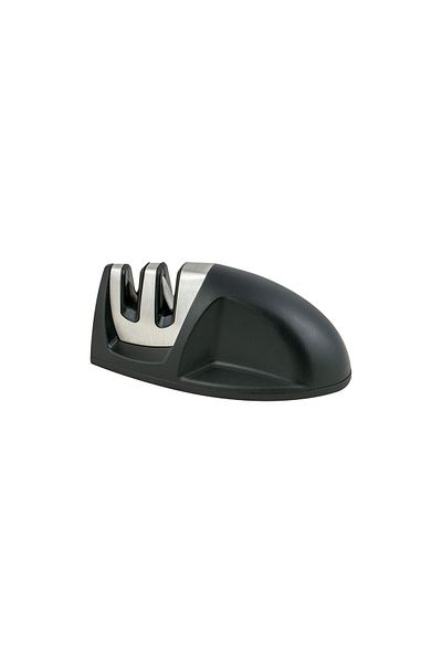 Zass Gourmet Zg-mks 01 2-stage Kitchen Knife Sharpener, Tungsten Steel/ceramic, Non-slip Base, Black