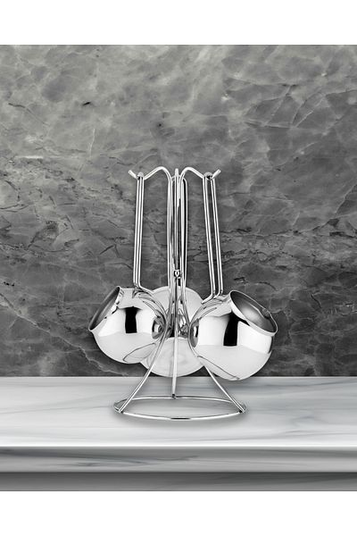 ENASHOP 3-Piece Stylish Coffee Pot Set – 18/10 Stainless Steel |   1. Class Quality, Passed the Control | Ergonomic Handle