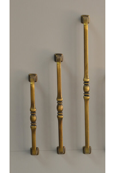 BafArt Mobilya Kulpu Şehzade 160mm Antik Sarı