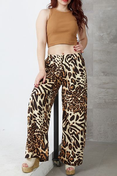 DPARİS Leopard Patterned Trousers