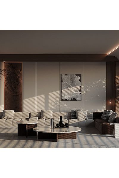 Ucandle Long LED pendant light available in 3 colors - Gold