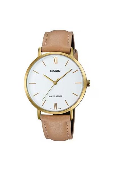 Casio CASIO Women's Analog White Dial Watch - LTP-VT01GL-7BUDF