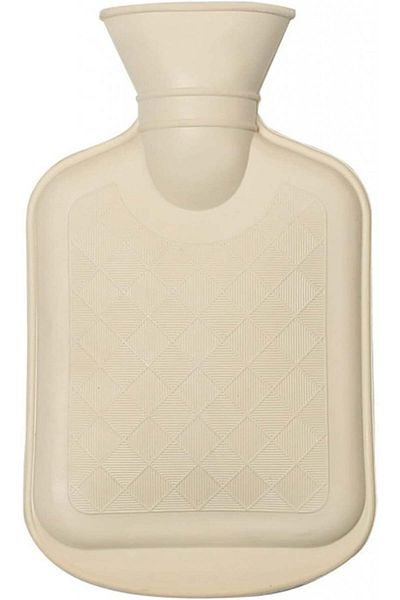 Nudiuhis hot water container, rubber, beige, 500 ml